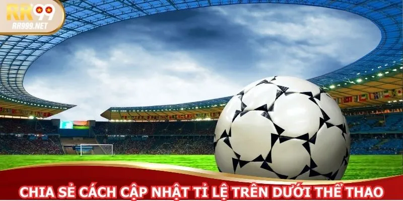 Chia sẻ cách cập nhật tỉ lệ trên dưới thể thao chính xác