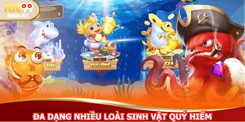 Đa dạng nhiều loài sinh vật quý hiếm