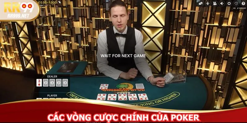 Mỗi vòng cược Poker RR99 diễn ra, thắng thua nằm ở từng quyết định